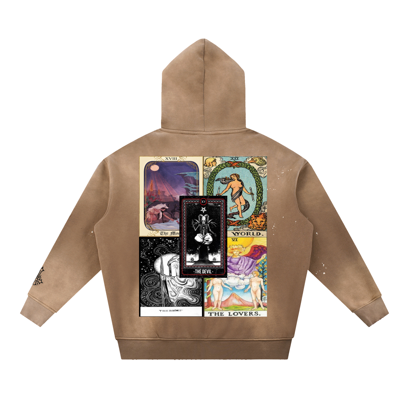 HYP3RX Frayed Fleece Hoodie