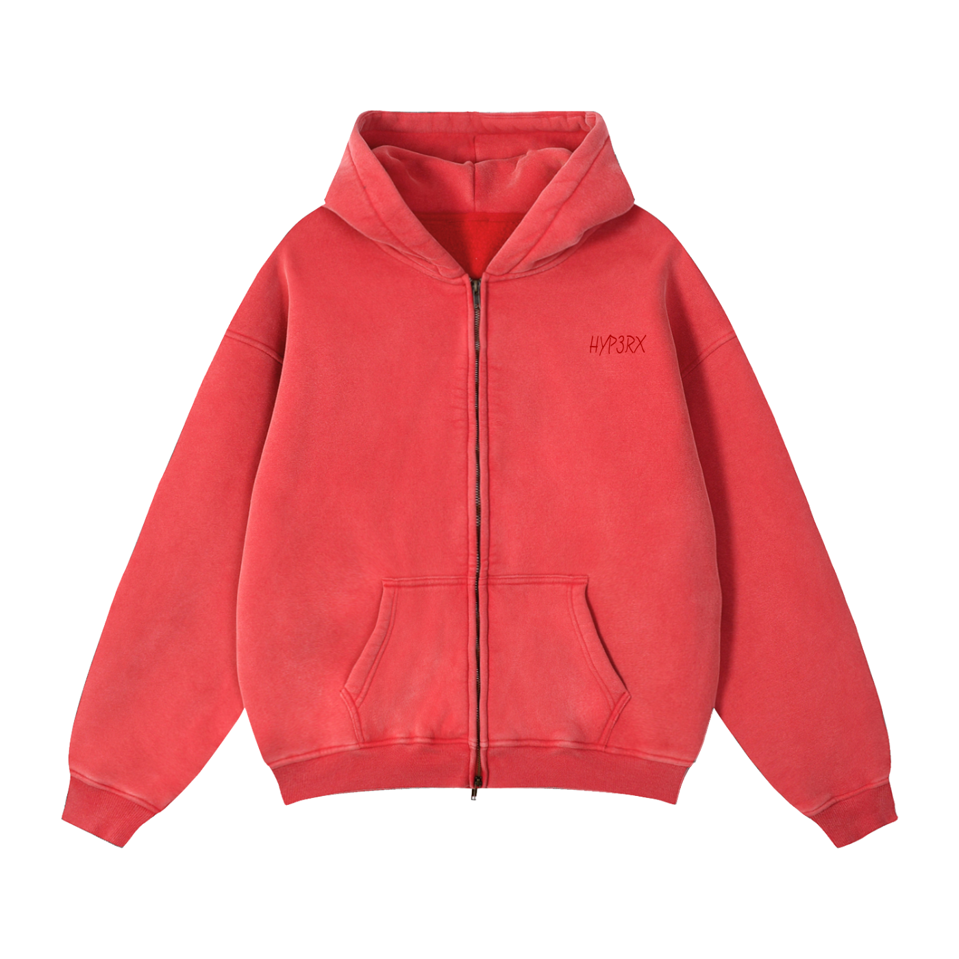HYP3RX Zip-up Fleece Hoodie